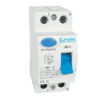 RESIDUAL CURRENT DEVICE JEL1 2P 20A/100MA