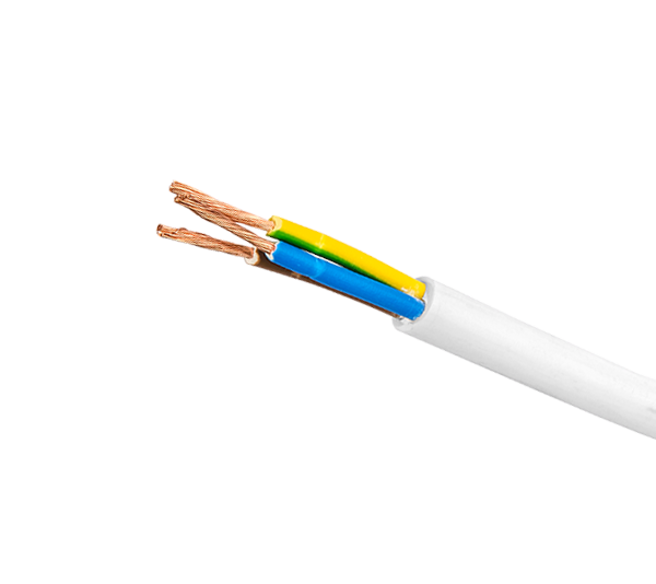 ELECTRICAL CABLE H03VV-F 3X0.5MM² 0.3kV