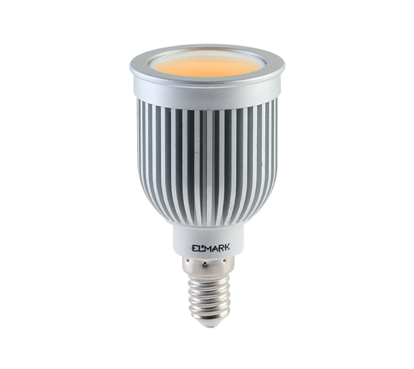 LED LAMP LEDCOB 7W E14 230V WARM WHITE