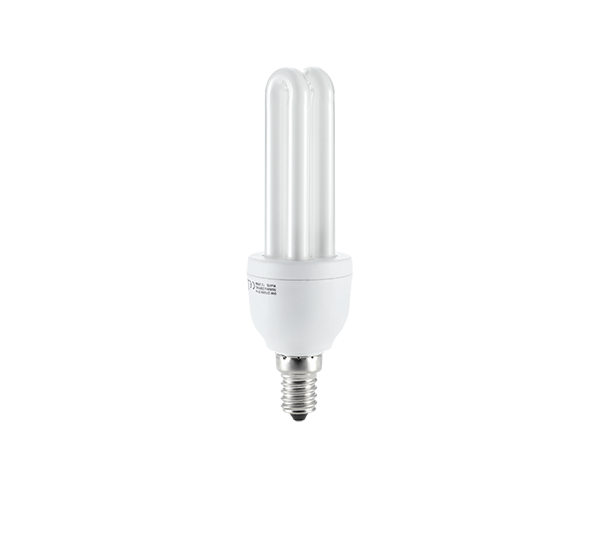 COMPACT FLUORESCENT LAMP E14 2U/9W 2700K