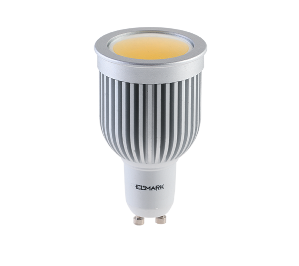 LED LAMP LEDCOB 7W GU10 230V WARM WHITE