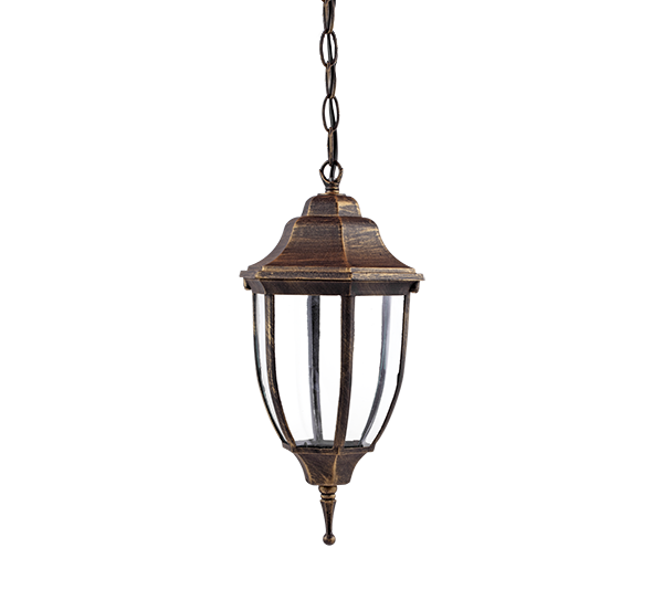 50183 LANTERN HANGING ANCIENT GOLD