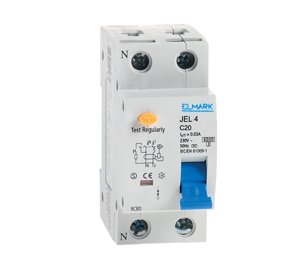 COMBINED RESIDUAL CURRENT DEVICE JEL4 C32 2P 32A/100MA