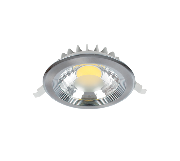 RDLCOB LED DOWNLIGHT 10W 2700K-3000K 230V SATIN NICKEL 