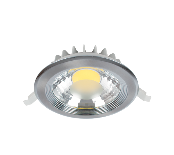 RDLCOB LED DOWNLIGHT 15W 2700K-3000K 230V SATIN NICKEL 