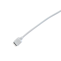4PIN CONNECTOR WITH CABLE 20CM WHITE
