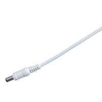 FEMALE CONNECTOR WITH CABLE 15CM WHITE