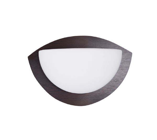 MOTTA WALL FIXTURE 1ХЕ27 WENGE 260X180mm 