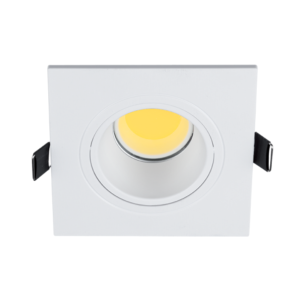 LED PLASTIC SQUARE SPOTLIGHT COB 7W 2700-3000K WHITE