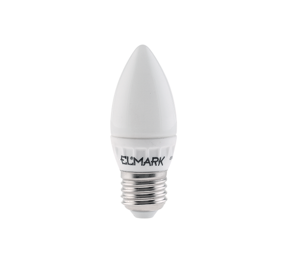 LED LAMP CANDLE 36SMD3014 4,5W E27 230V WARM WHITE