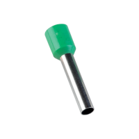 INSULATED CABLE TERMINALS E 6018/GREEN (100 pcs. per pack)