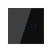 TX2-195024 WI-FI SMART SWITCH BLACK, TRIPPLE UK TYPE